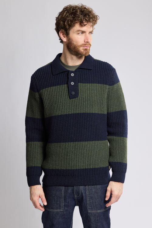 Pullover mit Polokragen – Wolle - Armor-lux - 2