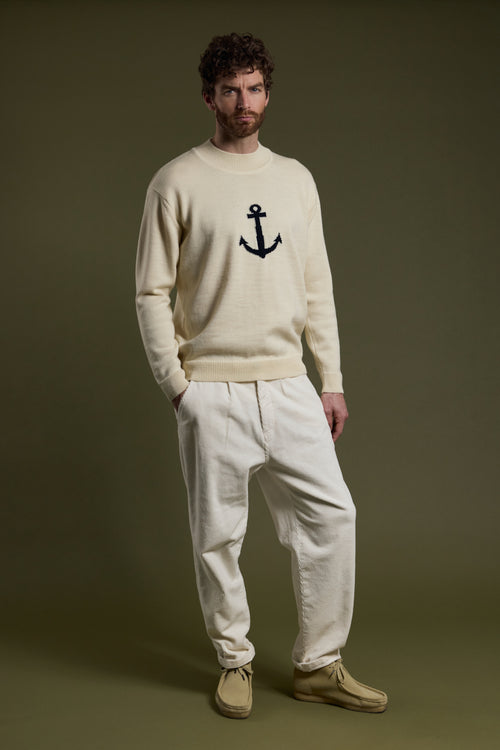 Pull col montant Heritage - laine - Armor-lux - 6
