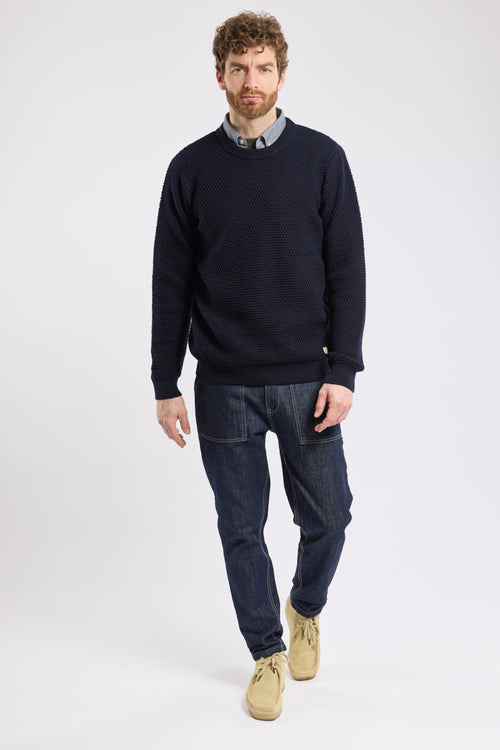 Pull col rond Heritage - laine - Armor-lux - 3