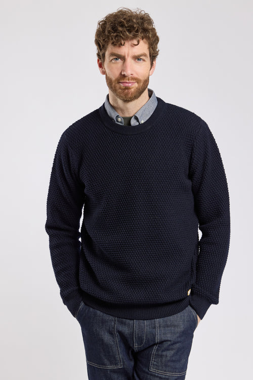 Pull col rond Heritage - laine - Armor-lux - 1