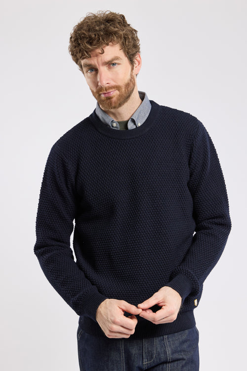 Pull col rond Heritage - laine - Armor-lux - 5