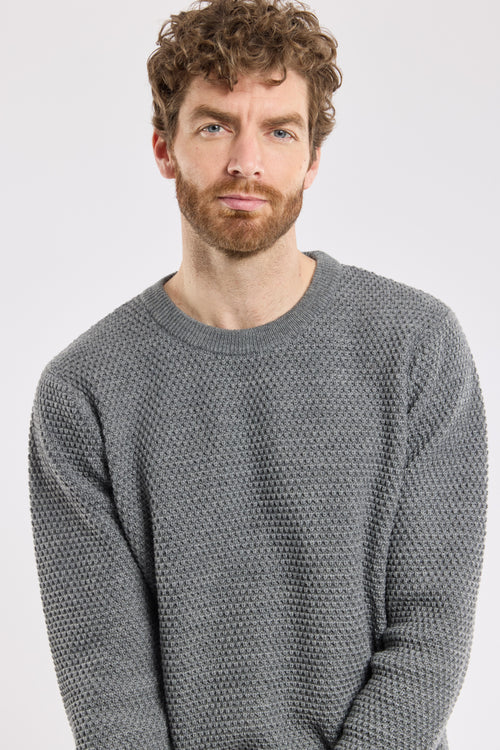 Pull col rond Heritage - laine - Armor-lux - 2