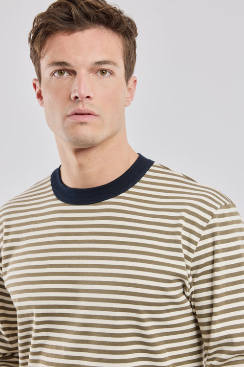 Héritage long-sleeve T-shirt - thick cotton - Armor-lux - 2