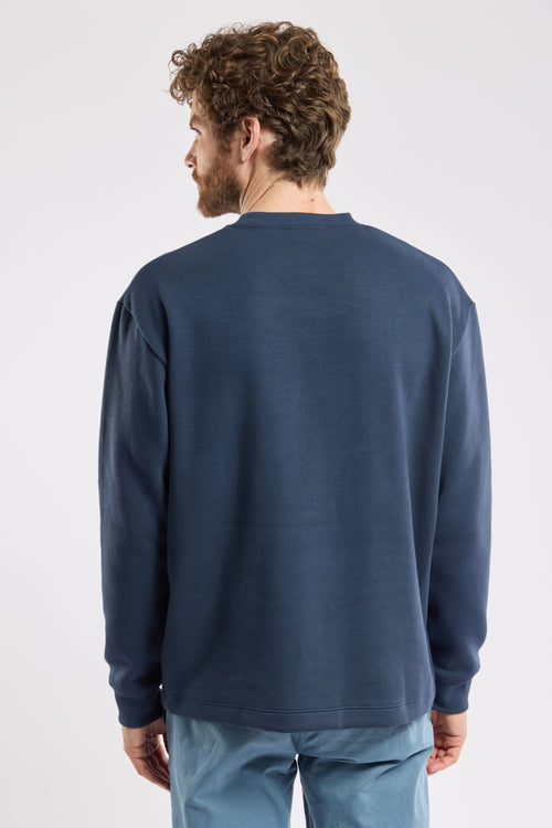 Sweat poche poitrine - coton épais - Armor-lux - 4