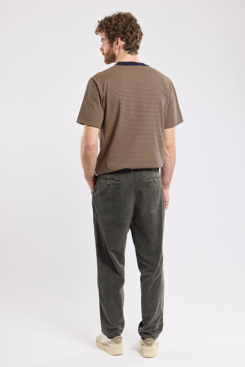 Heritage pleated trousers - corduroy - Armor-lux - 2