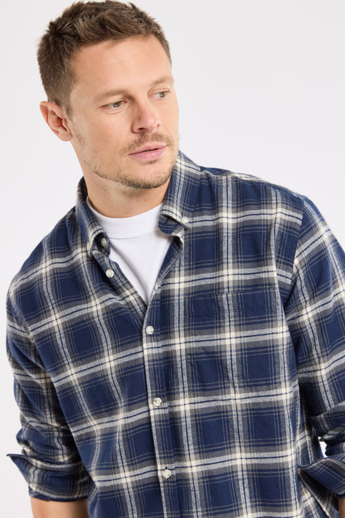 Chemise coupe droite - coton - Armor-lux - 4