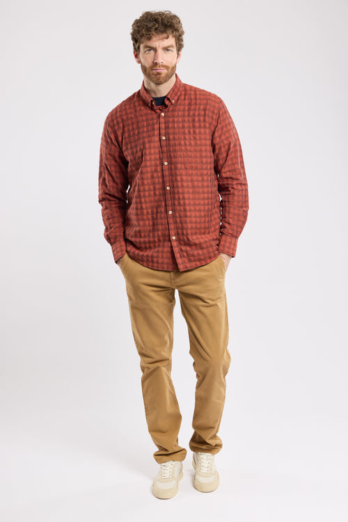 Chemise à carreaux - coton - Armor-lux - 3