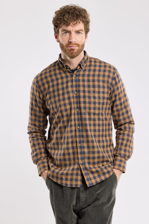 Chemise flanelle carreaux Heritage - coton - Armor-lux - 1