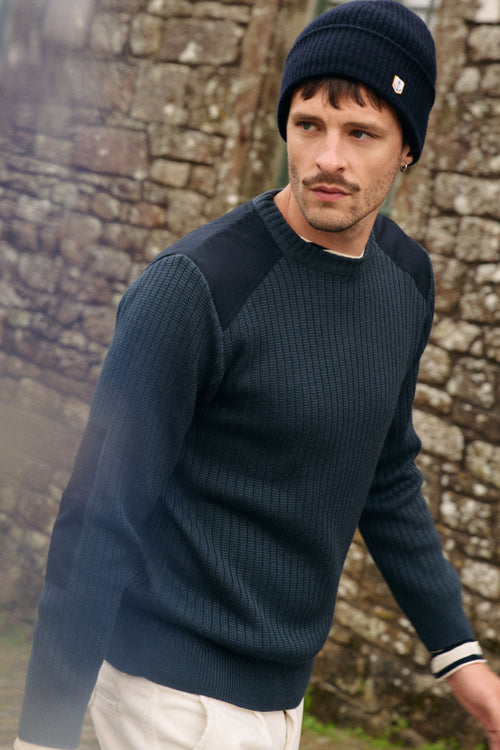 Pull esprit militaire - laine - Armor-lux - 1