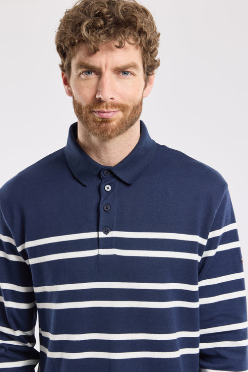 Polo rayé - coton rustique - Armor-lux - 2