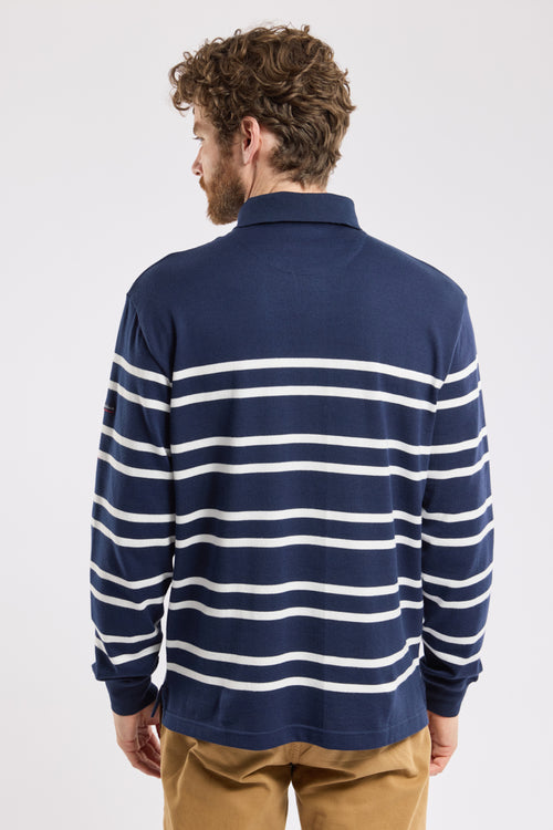 Polo rayé - coton rustique - Armor-lux - 4