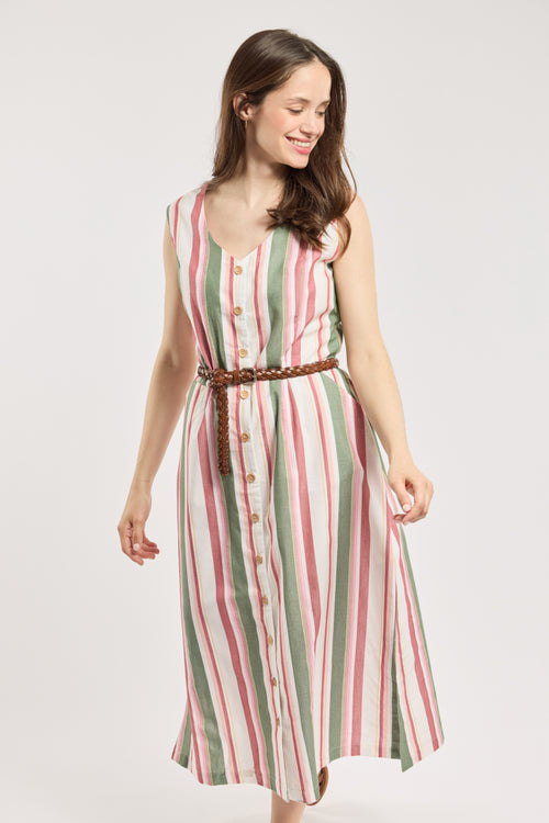 Robe longue rayée - coton - Armor-lux - 3