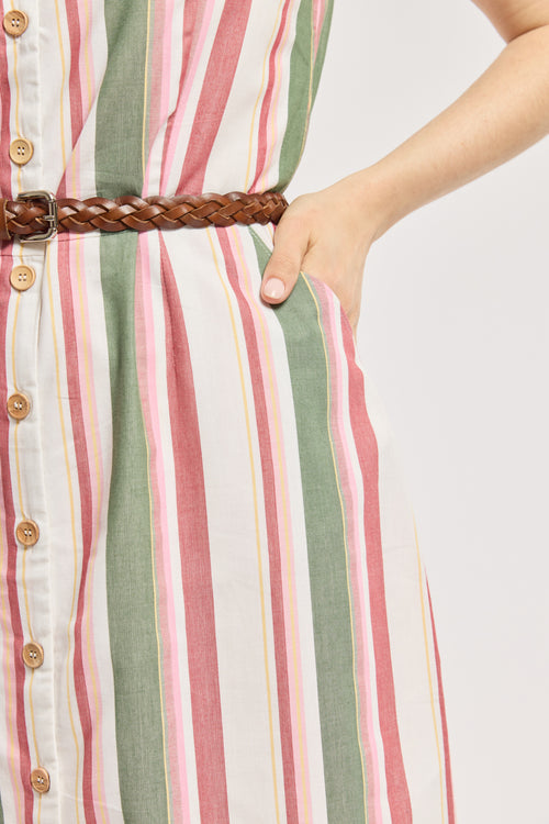 Robe longue rayée - coton - Armor-lux - 4