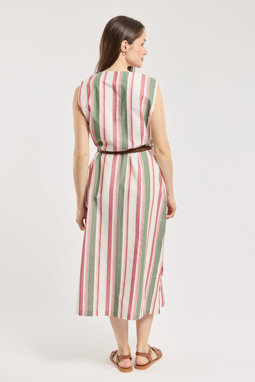 Robe longue rayée - coton - Armor-lux - 5