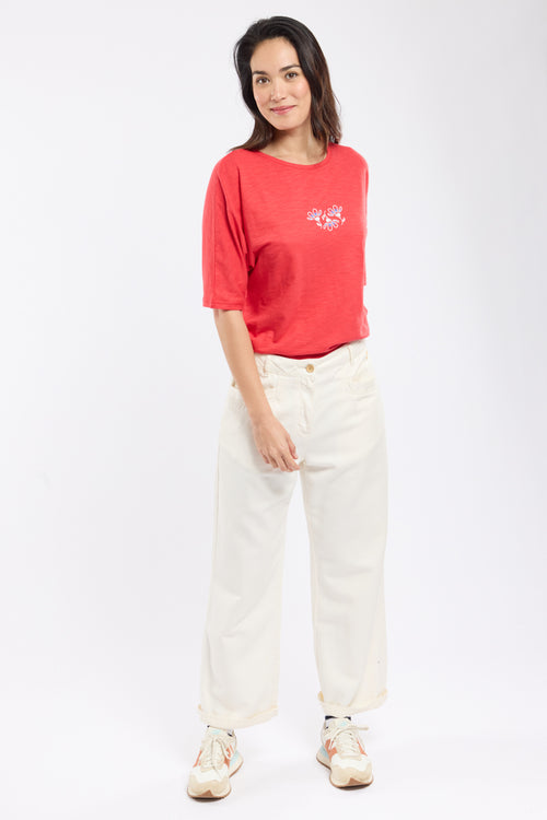 T-shirt manches kimono - coton flammé - Armor-lux - 3