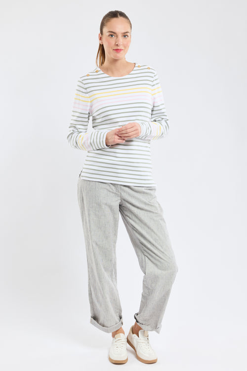 Dreifarbiges Matrosenshirt – dicke Baumwolle - Armor-lux - 3