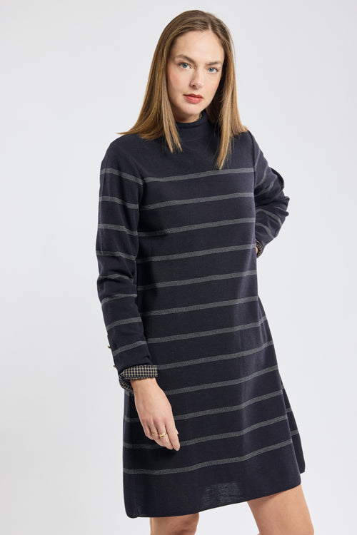 Robe rayée - laine - Armor-lux - 1