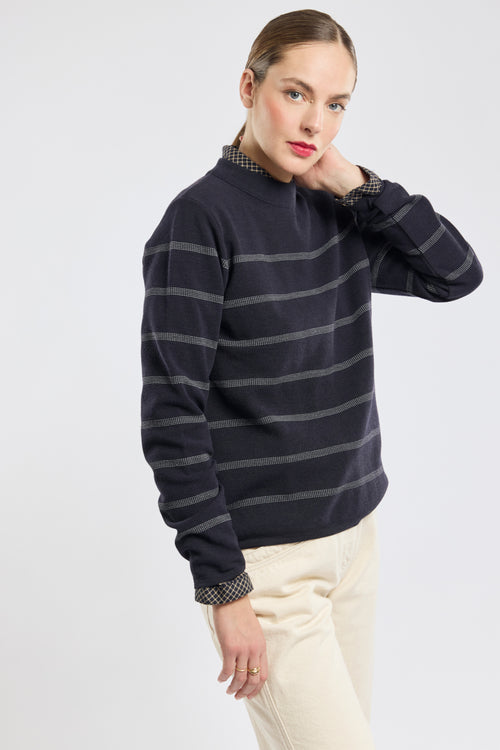 Pull marin rayé - laine - Armor-lux - 2