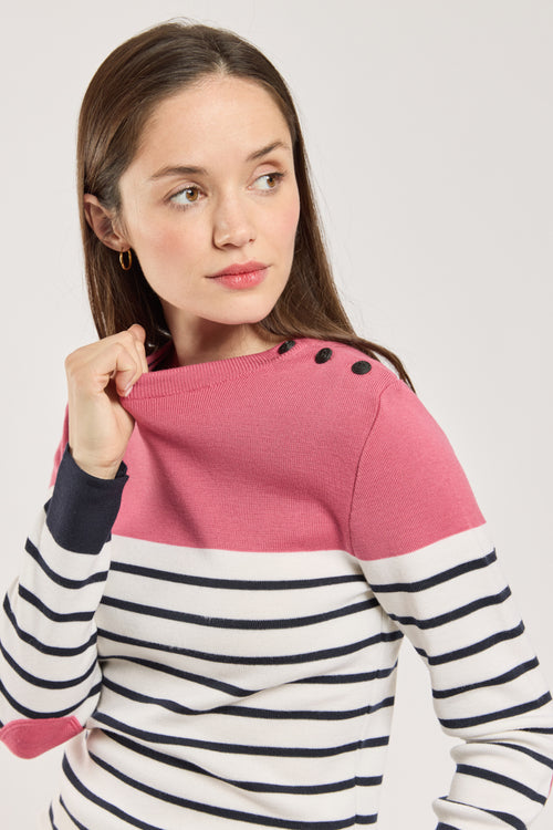Pull marin avec coudières - laine - Armor-lux - 2