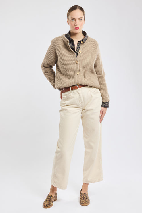 Cardigan boutonné - laine - Armor-lux - 3