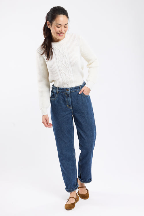 Jean taille élastique - coton - Armor-lux - 1
