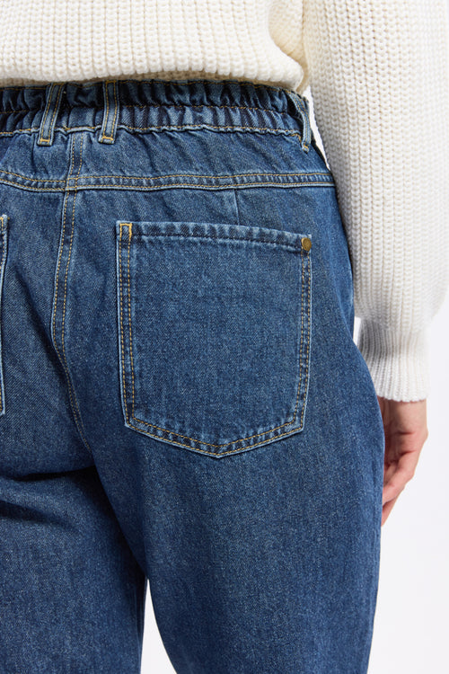 Jeans with elasticated waist - cotton - Armor-lux - 4