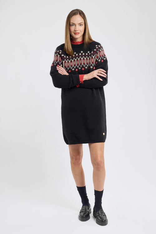 Jacquard dress Heritage - wool - Armor-lux - 3