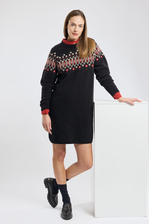 Robe jacquard - laine - Armor-lux - 1