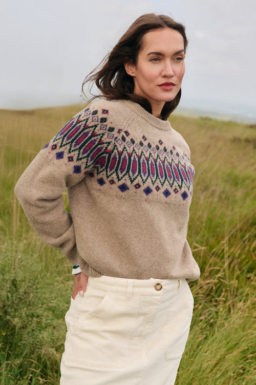 Jacquard jumper Heritage - wool - Armor-lux - 1