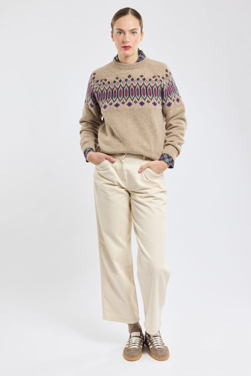 Pull jacquard Heritage - laine - Armor-lux - 3