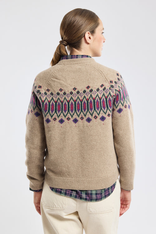 Pull jacquard Heritage - laine - Armor-lux - 4