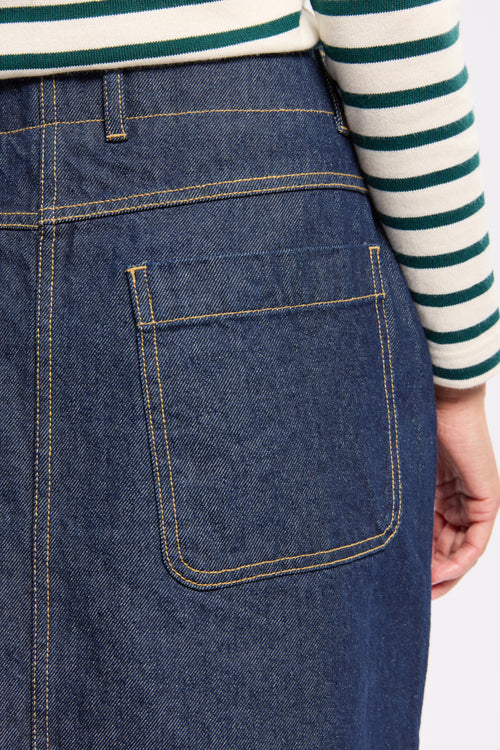 Denim skirt Heritage - cotton - Armor-lux - 4