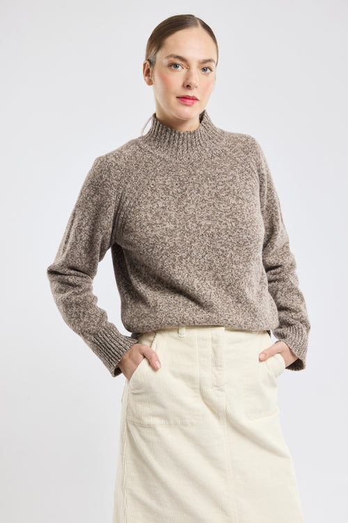 Turtle-neck jumper Heritage – wool - Armor-lux - 1