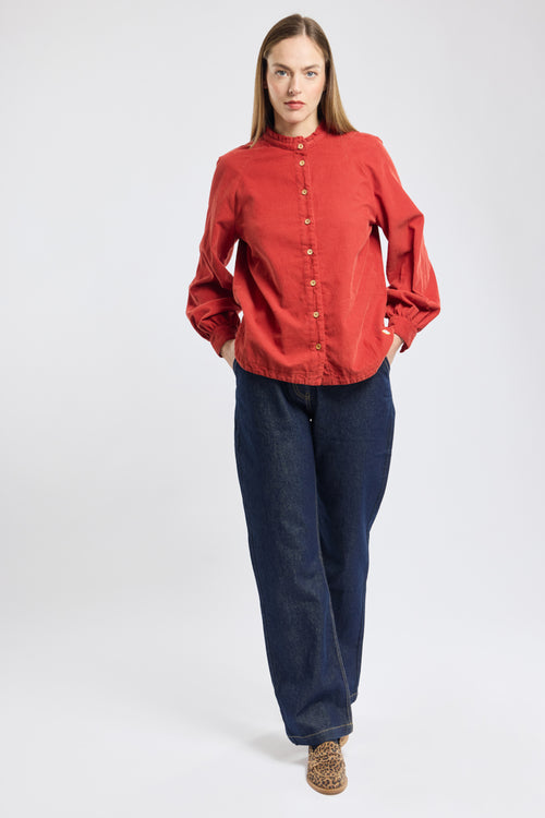 Blouse velours Heritage - coton - Armor-lux - 5