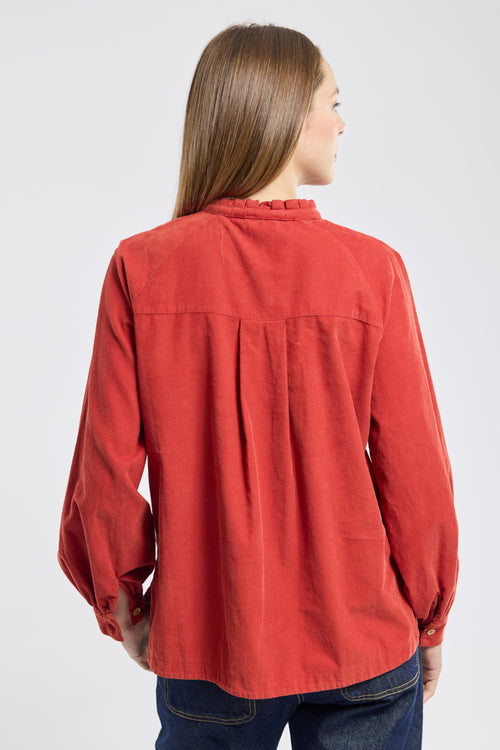 Blouse velours Heritage - coton - Armor-lux - 4