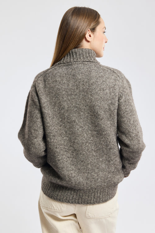 Turtle-neck jumper - cotton - Armor-lux - 4