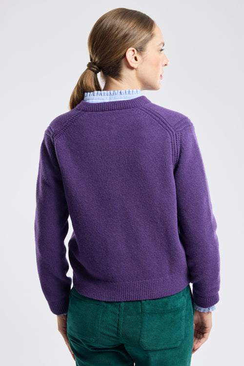Strickjacke mit Knöpfen Heritage – Wolle - Armor-lux - 3