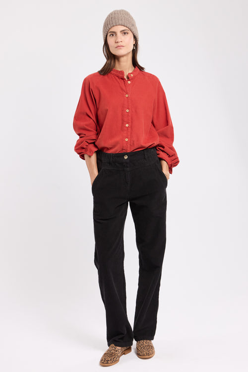 Corduroy trousers - cotton - Armor-lux - 1