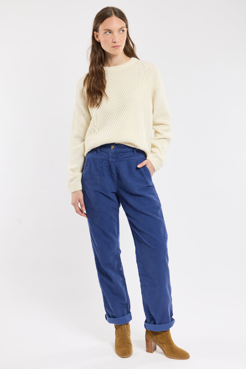 ARMOR-LUX アーマーラックス カジュアルパンツ ボトムス レディース Shorts & Bermuda Shorts White Cotton Pants for Men \u2013 Armor-lux