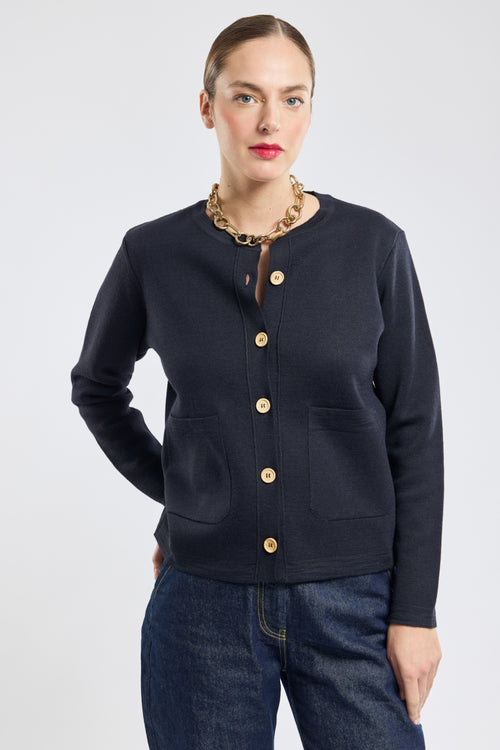 Strickjacke – Wolle - Armor-lux - 3