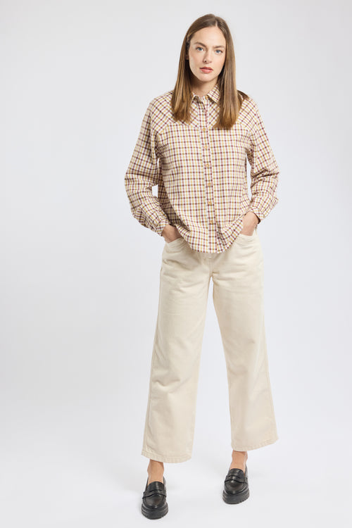 Karierte Bluse – Baumwolle - Armor-lux - 3