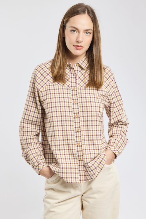 Karierte Bluse – Baumwolle - Armor-lux - 1