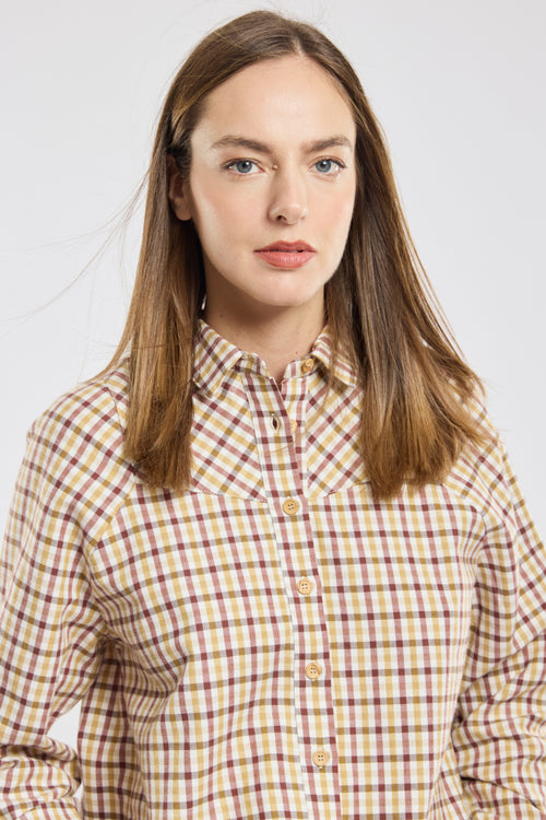 Karierte Bluse – Baumwolle - Armor-lux - 2