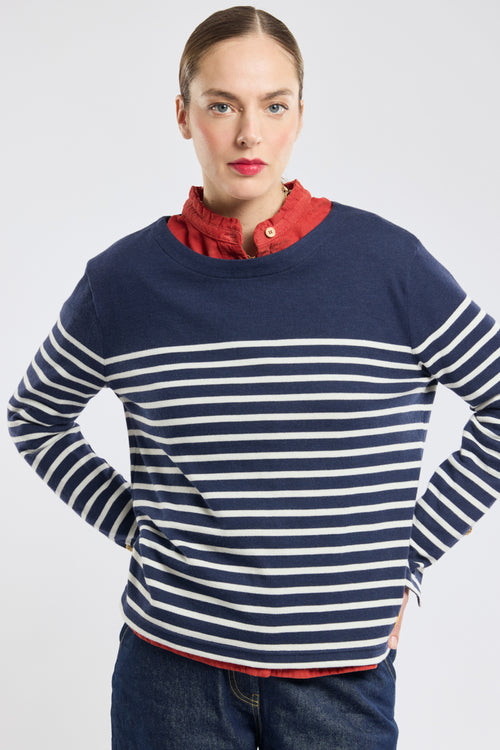 Marinière Heritage - coton et laine - Armor-lux - 1