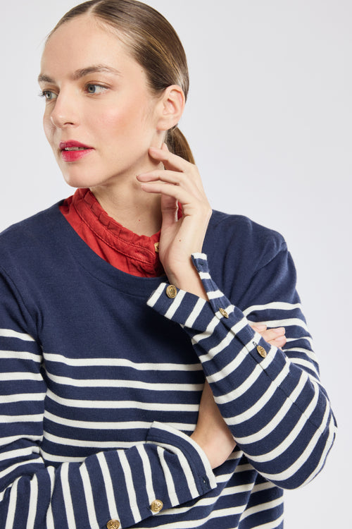 Matrosenshirt Heritage – Baumwolle and wolle - Armor-lux - 2