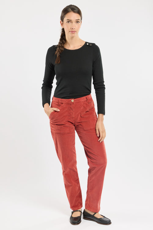Pantalon coupe droite - coton - Armor-lux - 1