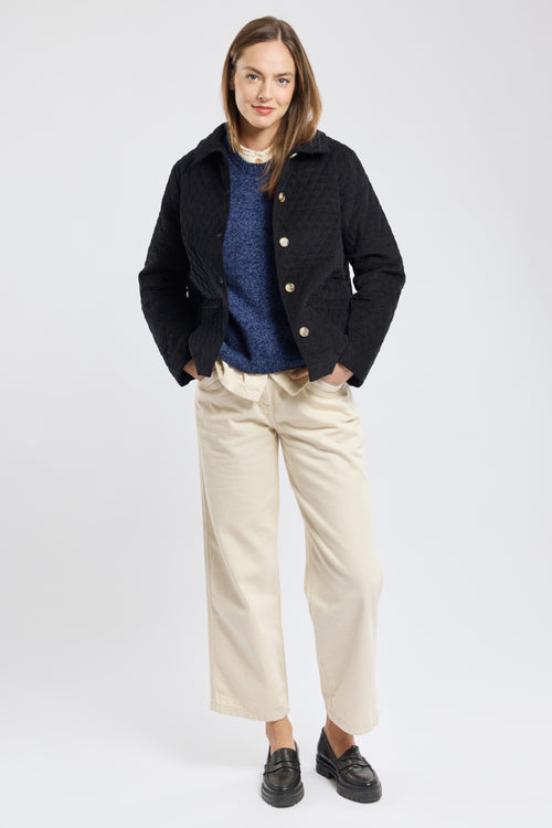 Quilted corduroy jacket - cotton - Armor-lux - 5