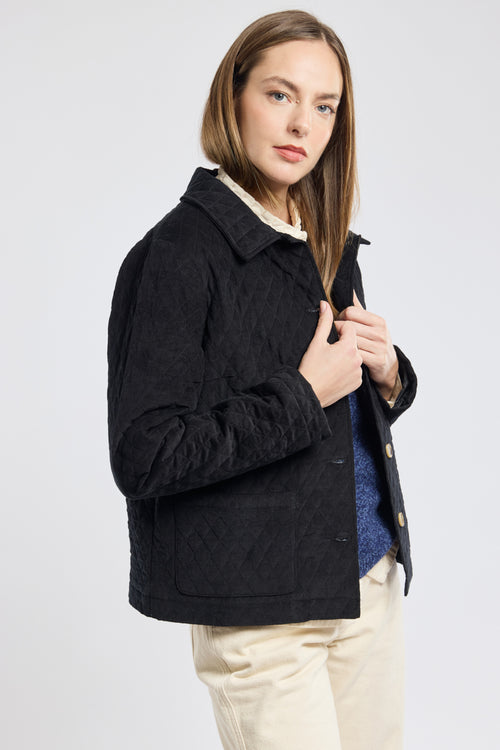 Quilted corduroy jacket - cotton - Armor-lux - 2