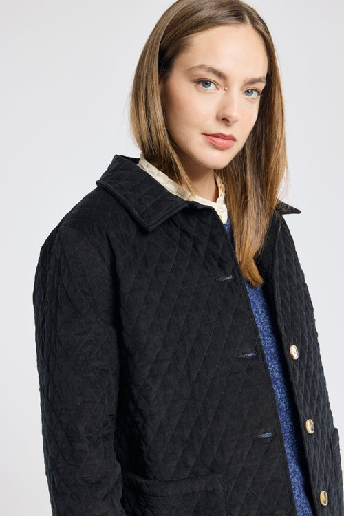 Quilted corduroy jacket - cotton - Armor-lux - 3