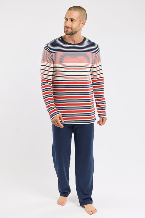 Straight cut pyjamas – cotton - Armor-lux - 1